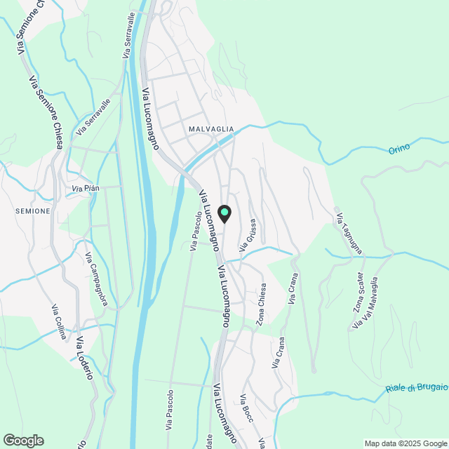 Zu Vermietung 4.5 Zimmer in Malvaglia - Karte