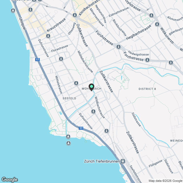Erstvermietung nach Sanierung im Zürcher Seefeld - Karte