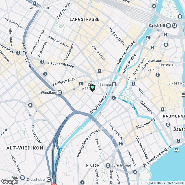 Ankündigung Erstvermietung zentral im Kreis 4 - Karte