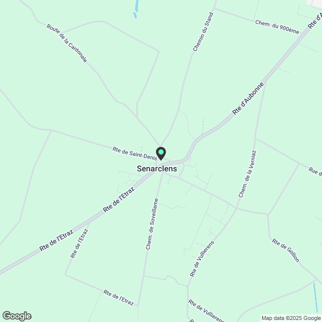 Wunderschöne 3.5-Zimmer-Wohnung, komplett neu, im 1. Stock - Objekt Nr. 8 - Route de Saint-Denis 3 - Senarclens - Karte