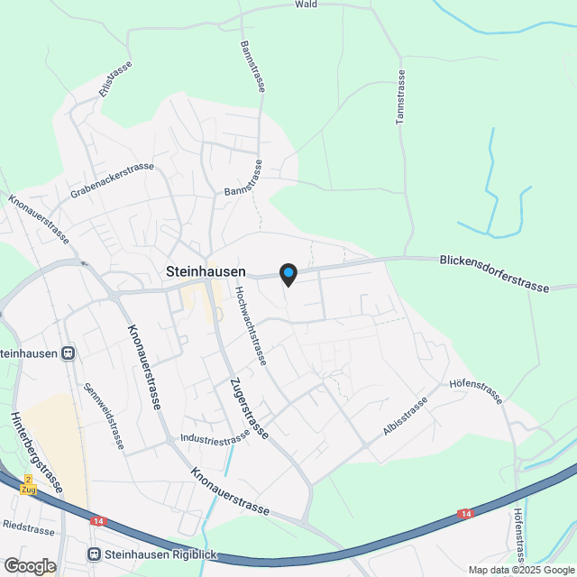 3.5-Zimmerwohnung im Neubauprojekt BLICKFANG - Karte