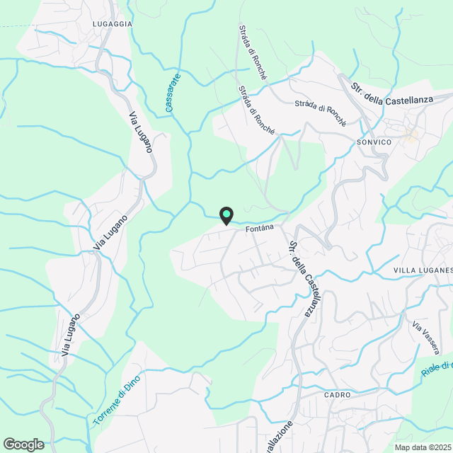 Romantisch 3.5 Zimmer in Dino - Karte