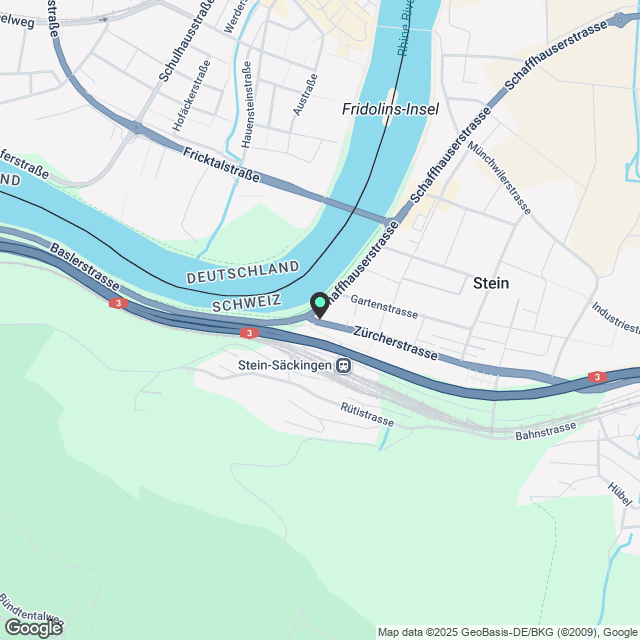 Stilvolle 2.5-Zimmer-Duplexwohnung in Stein AG mieten - Karte
