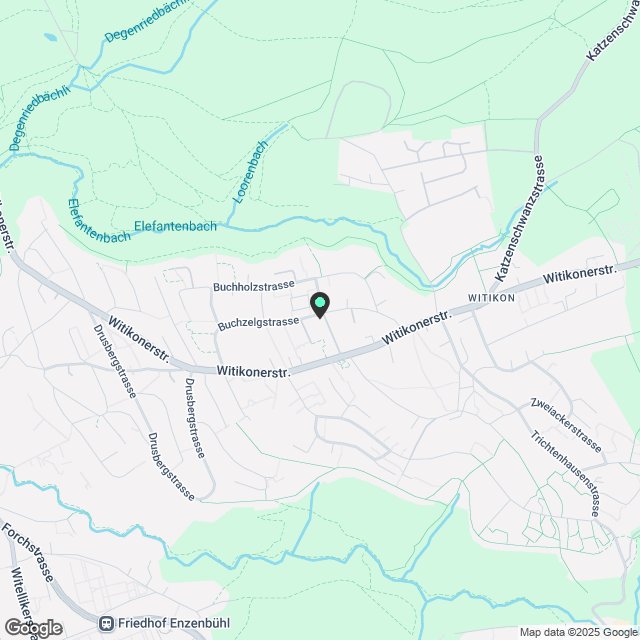 Stilvoll wohnen mit Gartenfeeling – moderne 3.5-Zimmerwohnung in Zürich-Witikon - Karte