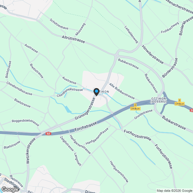 BAUSTART IST ERFOLGT! «Dorf Ottikon»: Freiraum und Wohnauswahl in einzigartigem Ensemble - Karte