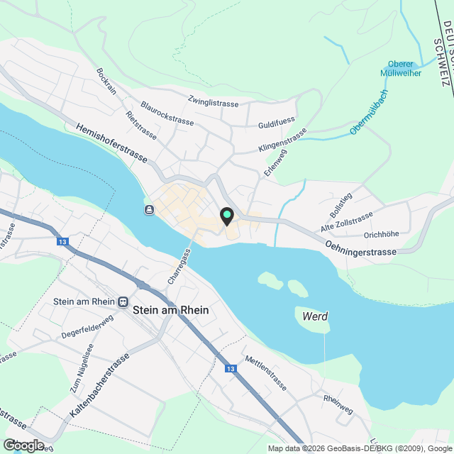 Klimatisierte 2.5 Zimmerwohnungen mit Concierge, Fitness und Pool - Karte