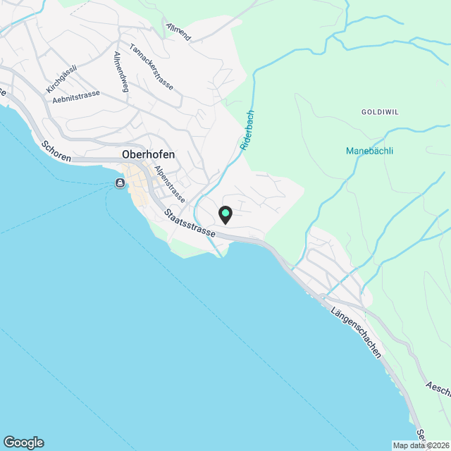 Exklusive Neubauwohnung mit Panorama-Seesicht - Oberhofen am Thunersee - Karte