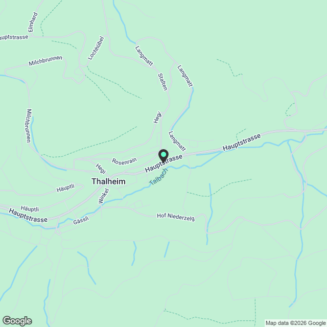 Charmante Wohnung nach Gesamtsanierung – Hauptstrasse 183, Thalheim - Karte