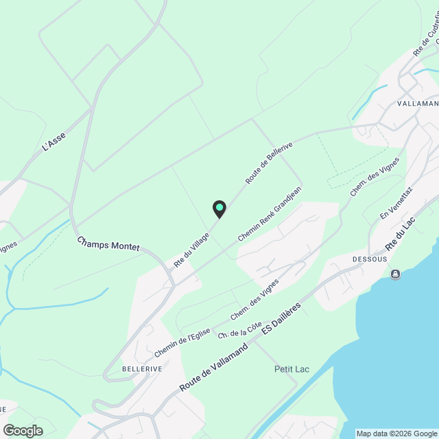 Exklusive 5.5-Zimmer Wohnung in Bellerive mit Seeblick - Karte