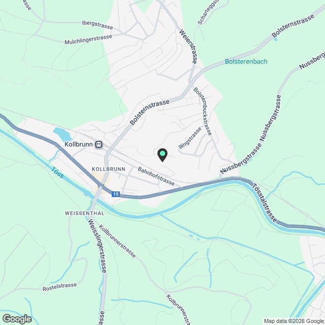 4.5-Zimmer Wohnung in Kollbrunn - Karte