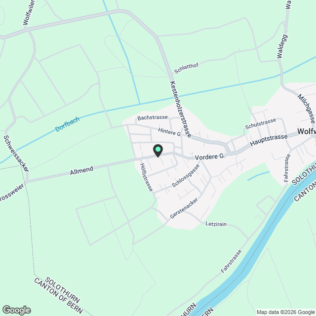 Moderne 3.5-Zimmerwohnungen mit hochwertigem Innenausbau - Karte