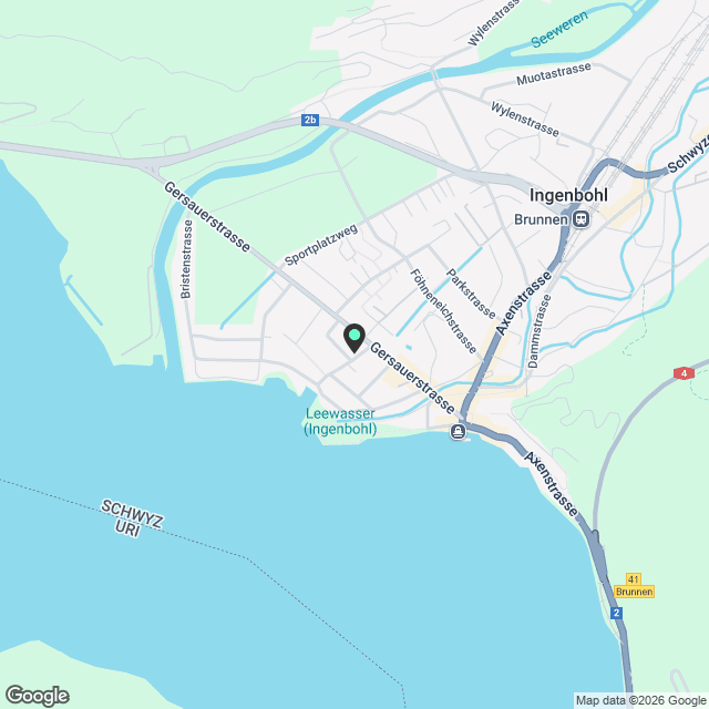 Moderne 4.5-Zimmer Wohnung in Brunnen - Karte