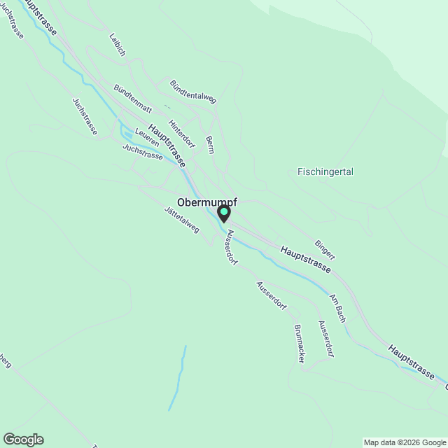 Moderne 3.5-Zimmer-Wohnung mit Aussicht in Obermumpf - Karte