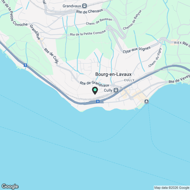 Appartement de standing meublé 2.5 pièces neuf à Cully - Karte