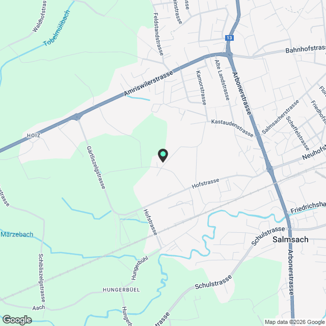 3.5 Zimmer Wohnung in Neubau an ruhiger Lage - Karte