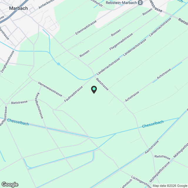 moderne 3.5 Neubauwohnung in Marbach zu vermieten - Karte