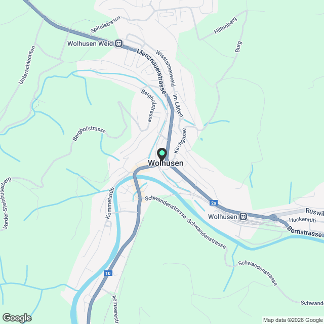 Frisch renovierte Dachwohnung - Karte