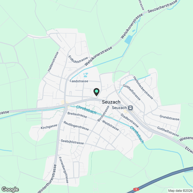 3 ½ Zimmer-Wohnung, 8472 Seuzach - Karte