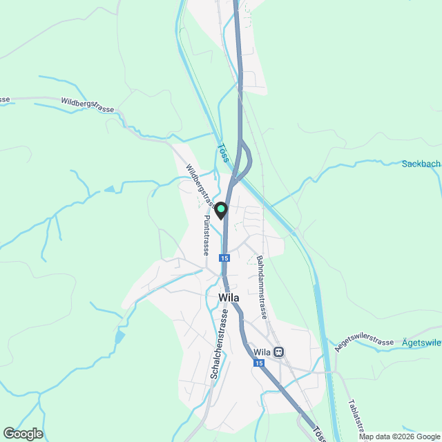 Freistehendes Einfamilienhaus in Wila - Karte