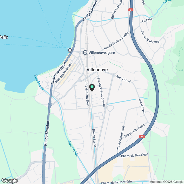 Magnifique appartement de 2.5 pièces - Karte