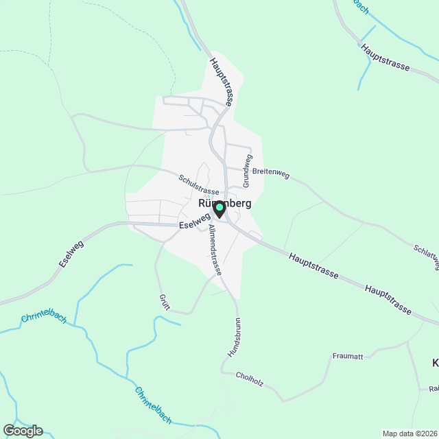 5.5 - Zimmer Maisonette Wohnung in Rünenberg! - Karte