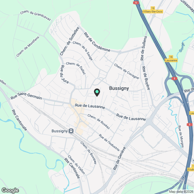 À louer à Bussigny – Plusieurs appartements entièrement rénové - Karte