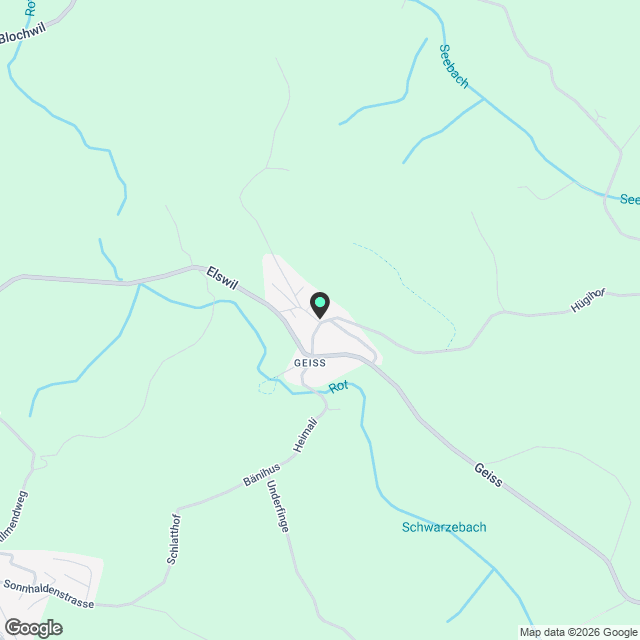 Helle 4½-Zi-Gartenwohnung mit Carport und Garten - Karte