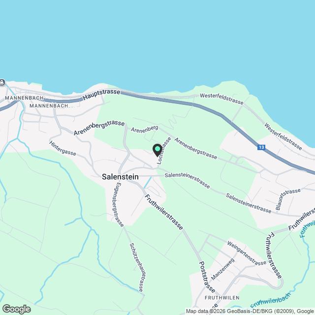 Wohnen im wunderschönen Schloss Lohnegg mit Seesicht - Karte