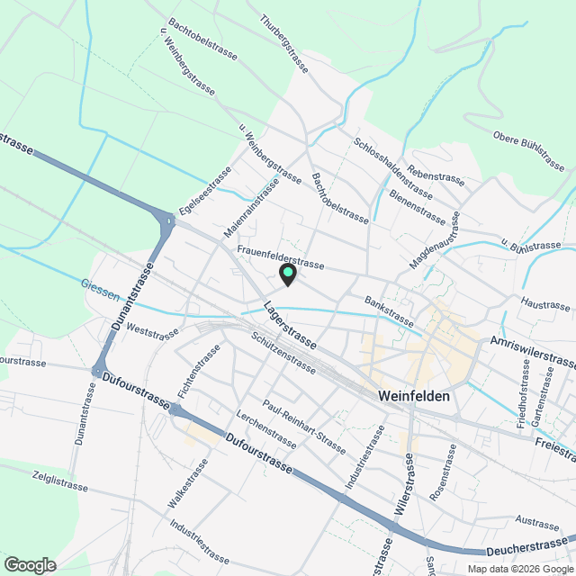 Erstbezug! Hochwertige 4.5-Zimmer Neubauwohnung in Weinfelden - Karte