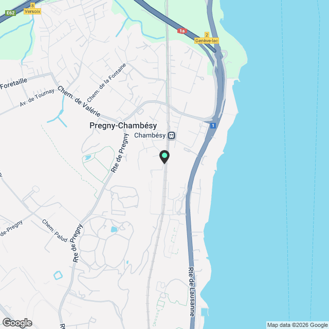 Pregny Parc Center un projet d'exception au cœur du quartier des Nations - Karte