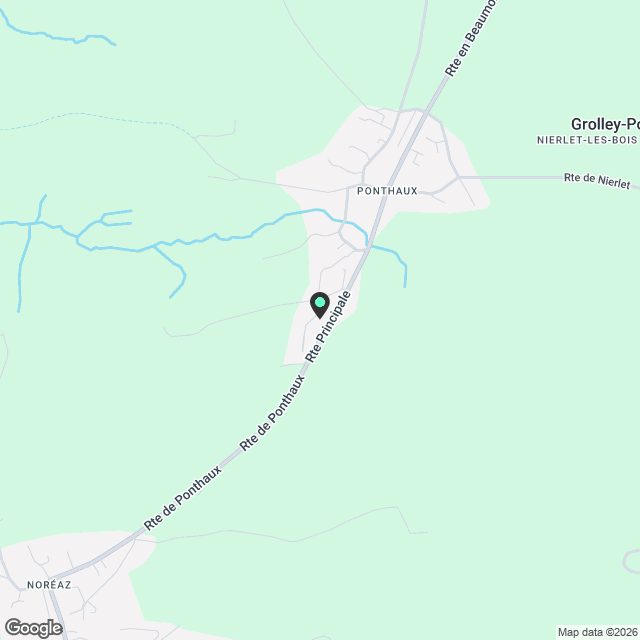 Modernes 7.5-Zimmer-Neubauhaus in Ponthaux - Eleganz & Komfort - Karte