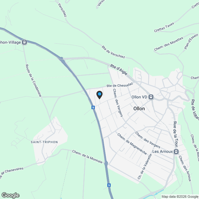 Ollon - Nouvelle promotion - 6 villas jumelées - Idéal investisseur - Karte