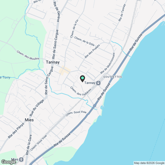 Villa individuelle 11 pièces à Tannay - Karte