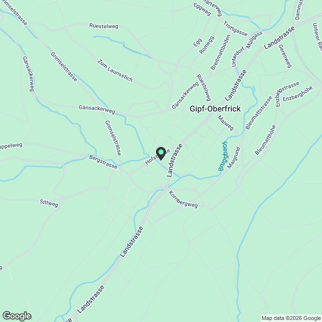 Raffinierte 3.5-Zimmer-Neubaudachwohnung mit offener Galerie und Mansardenzimmer - Karte