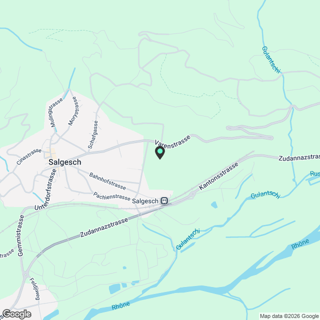 3.5 Wohnung in Salgesch. - Karte