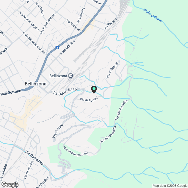 Bellinzona, 1.5 locali in zona panoramica - Karte