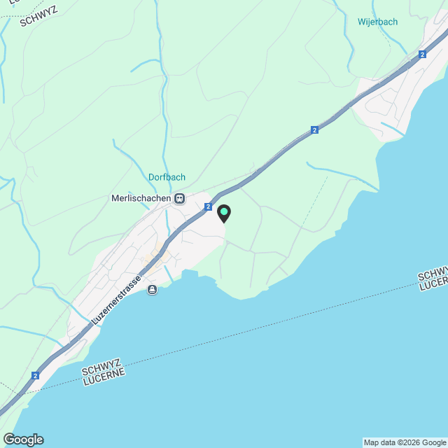 Luxuriöse Attikawohnung mit grosszügiger Terrasse und Seeblick - Karte