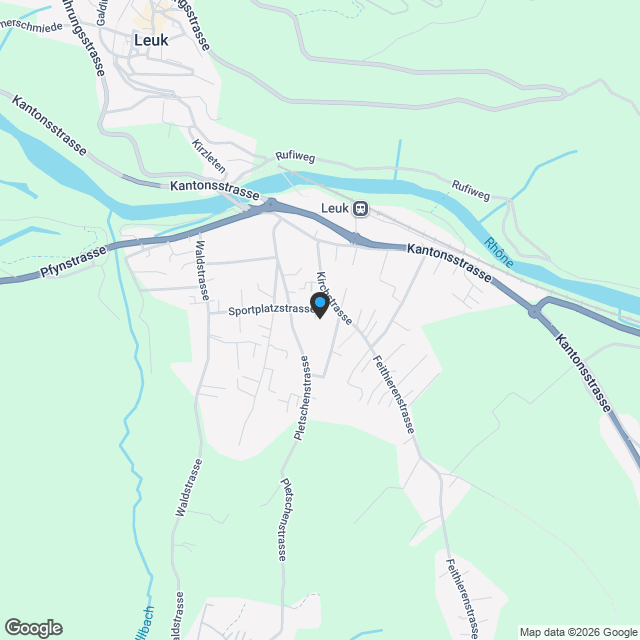 Grossräumige 2.5 Zimmer Wohnung mit grosszügiger Gartenfläche - Karte