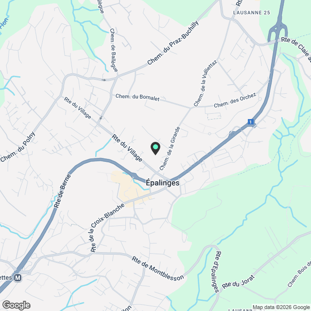 Nouvelle construction de standing, magnifique appartement de 5.5 pièces en duplex, env. 161 m2 - Karte