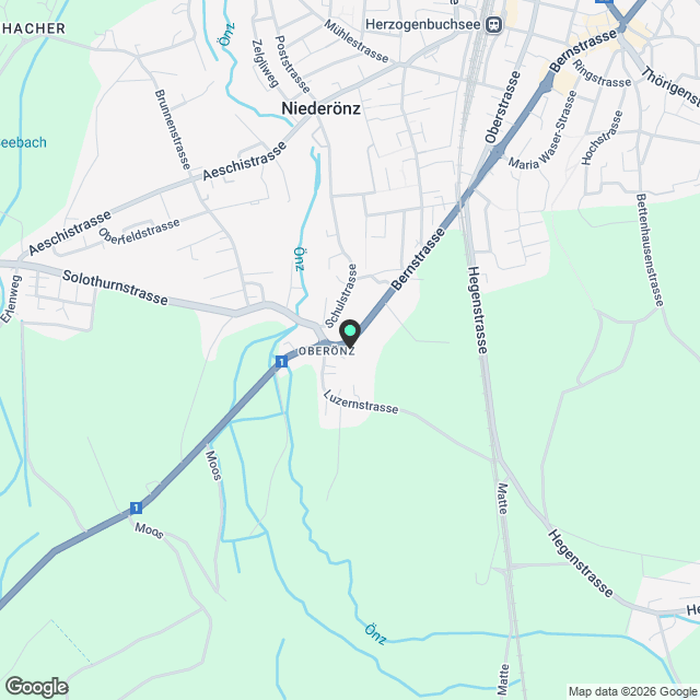 Wohnen im Bauernhaus wie zu Gotthelfs Zeiten - Karte