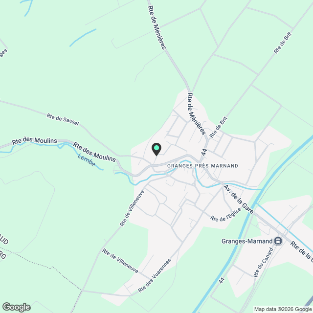 Appartements neufs de 4½ pièces au rez - Karte