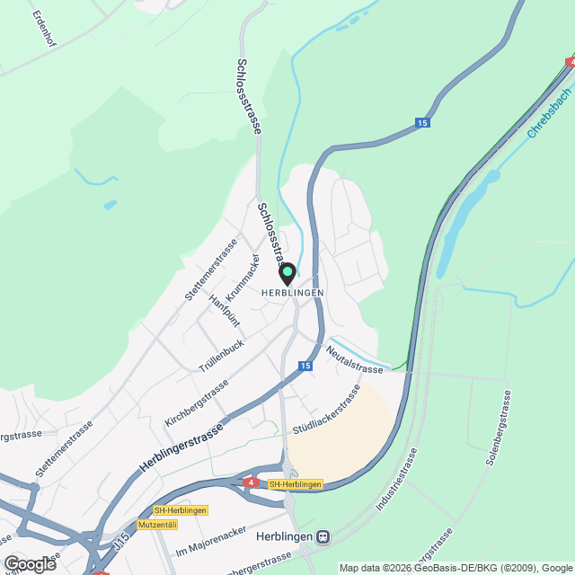 Gemütliches neues Einfamilienhaus - im Herzen von Herblingen - Karte