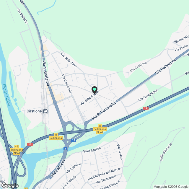 Attico 2.5 locali con terrazza e lavanderia privata - Karte