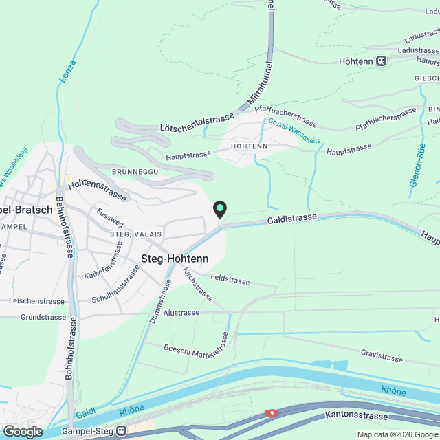 Erstbezug 4.5-Zimmer-Wohnung in naturbelassenem Quartier - Karte