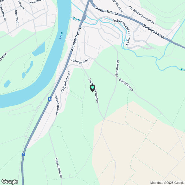 Leben in luftiger Höhe mit grosszügiger Terrasse 91 m² - Karte