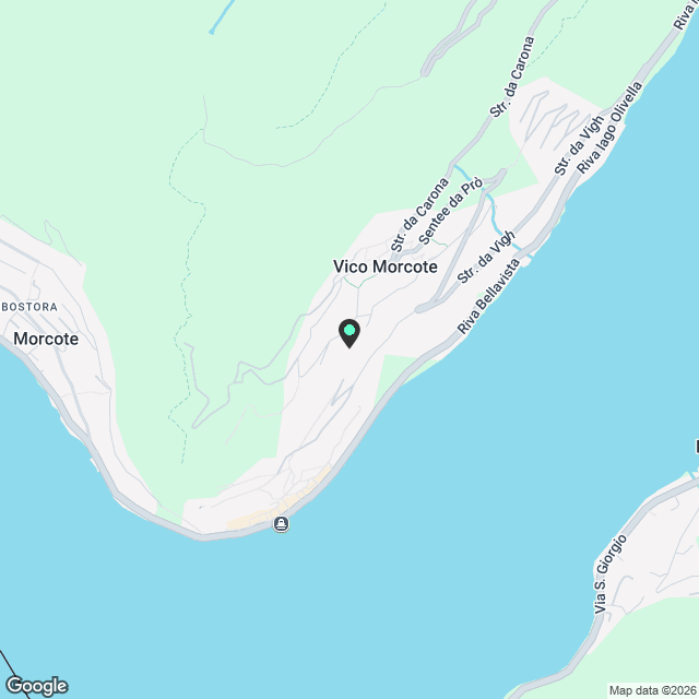 Vico Morcote: Attico 4.5 locali - Karte