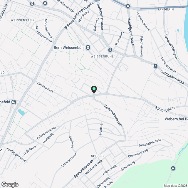 Erstvermietung 3.5-Zimmerwohnung in Liebefeld - Karte