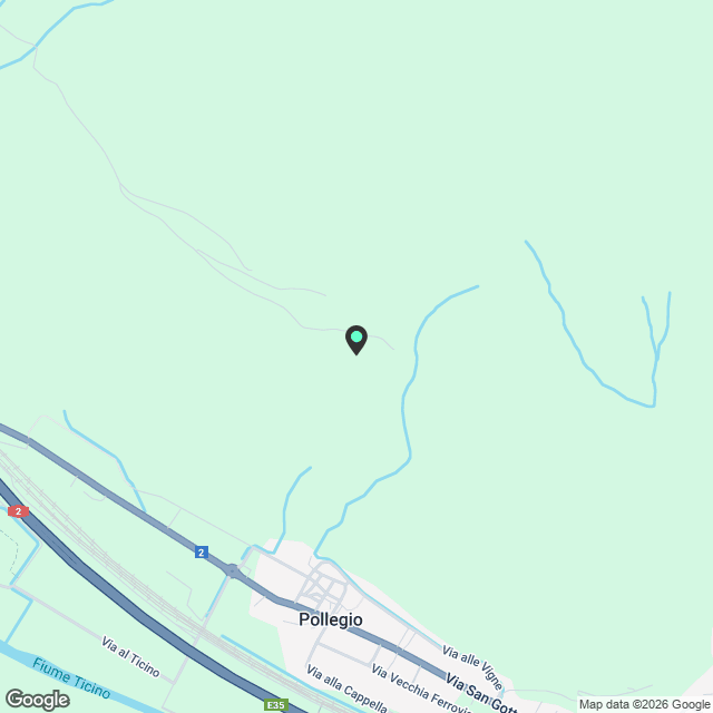 Pollegio: Appartamento 2.5 locali - Karte