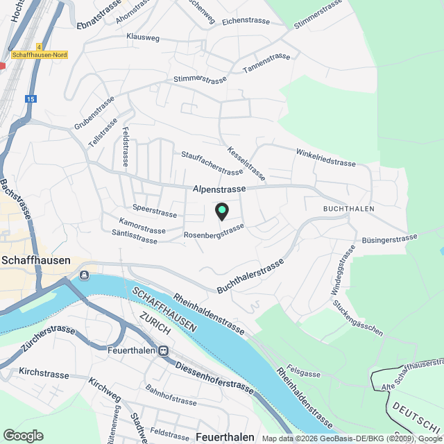 Erstvermietung in Buchthalen nach Totalrenovation - Karte