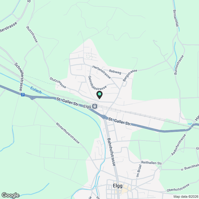 Erleben Sie modernes Wohnen in Elgg - herzlich willkommen in der Sunnehalde. - Karte